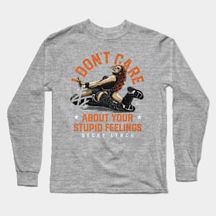 Becky Lynch Stupid Feelings Long Sleeve T-Shirt